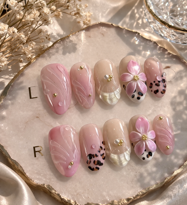 Rose Petal Luxe Press-On Nail Set