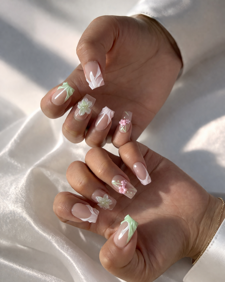 Garden Party Press-On Nail Set