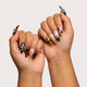 Dark Marble Luxe Press-On Nail Set