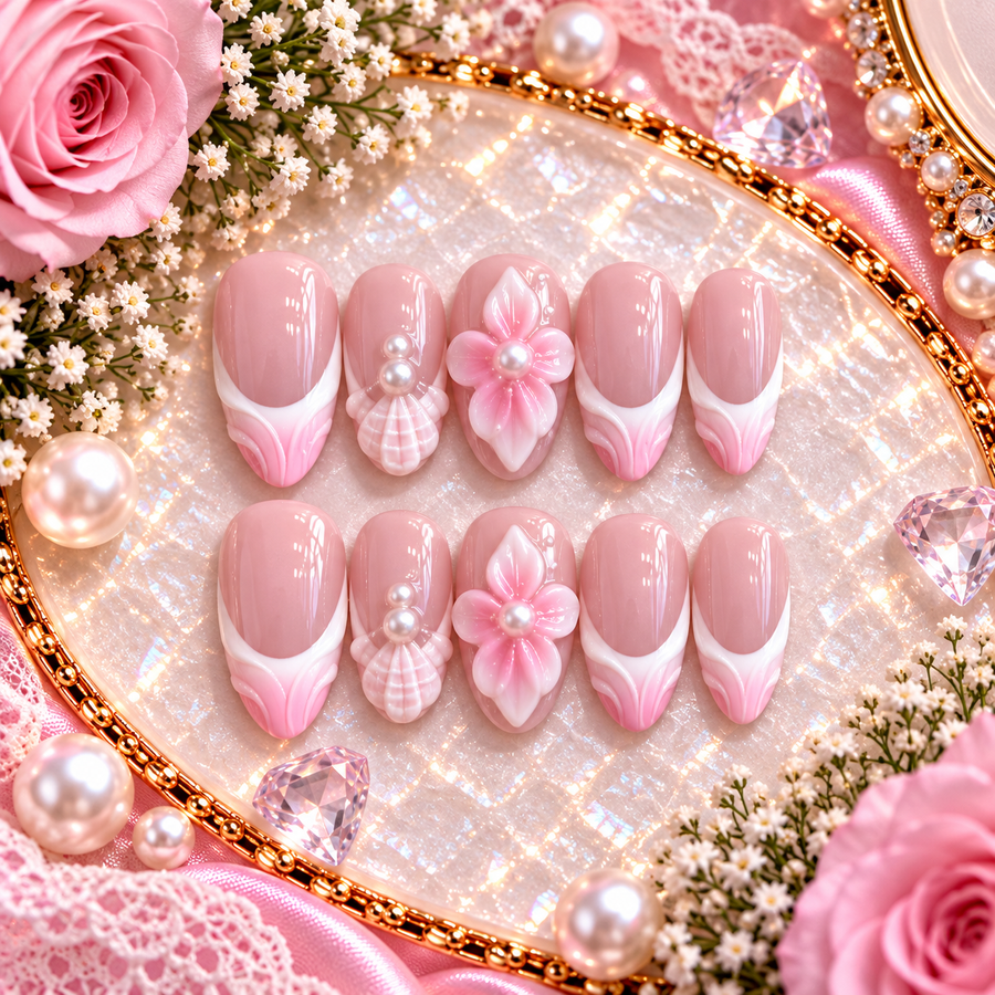 Pink Pearl Seashell