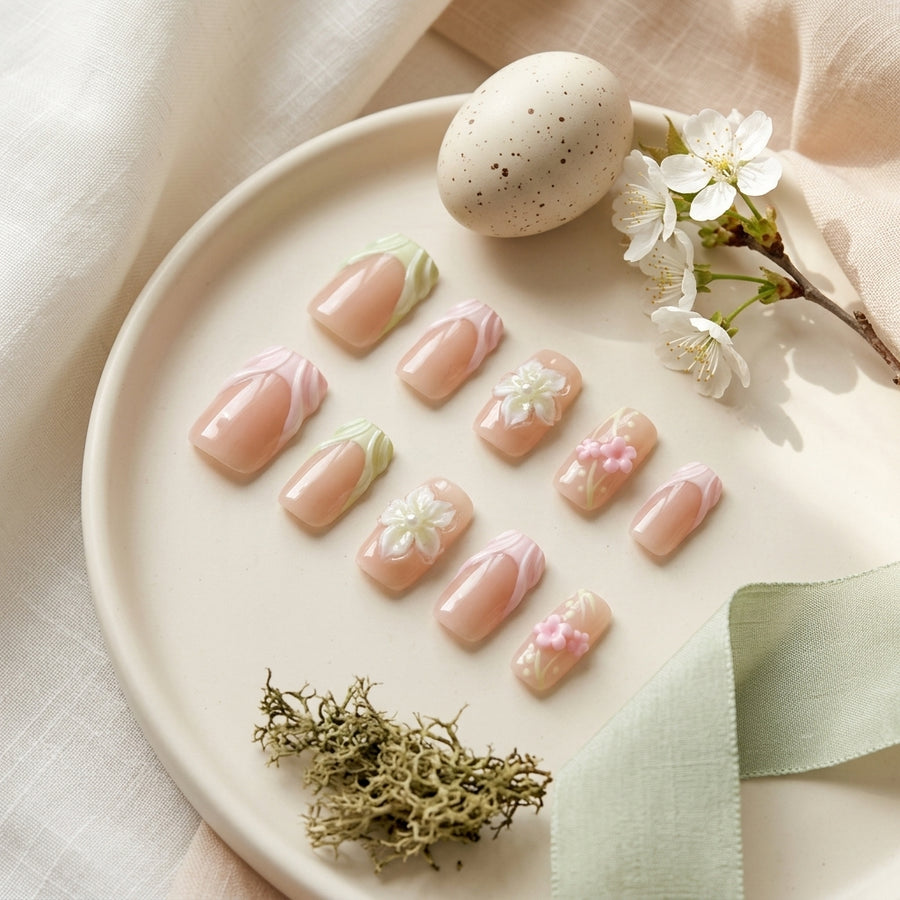 Garden Party Press-On Nail Set