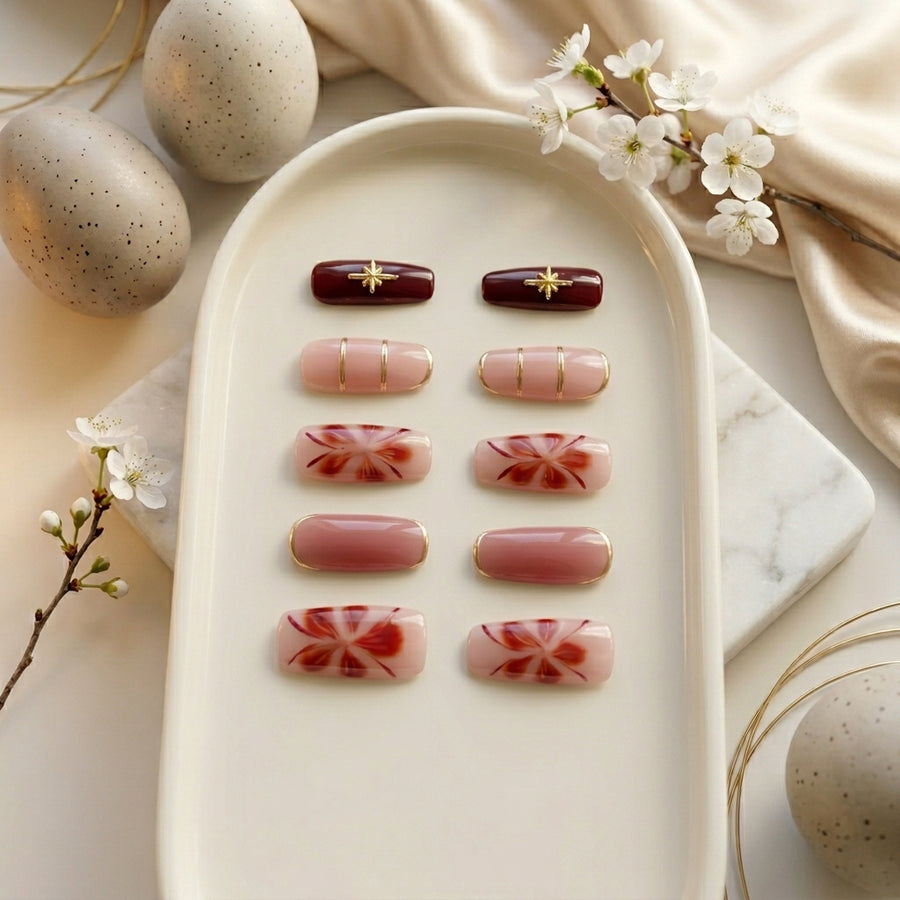 Butterfly Effect Press-On Nail Set